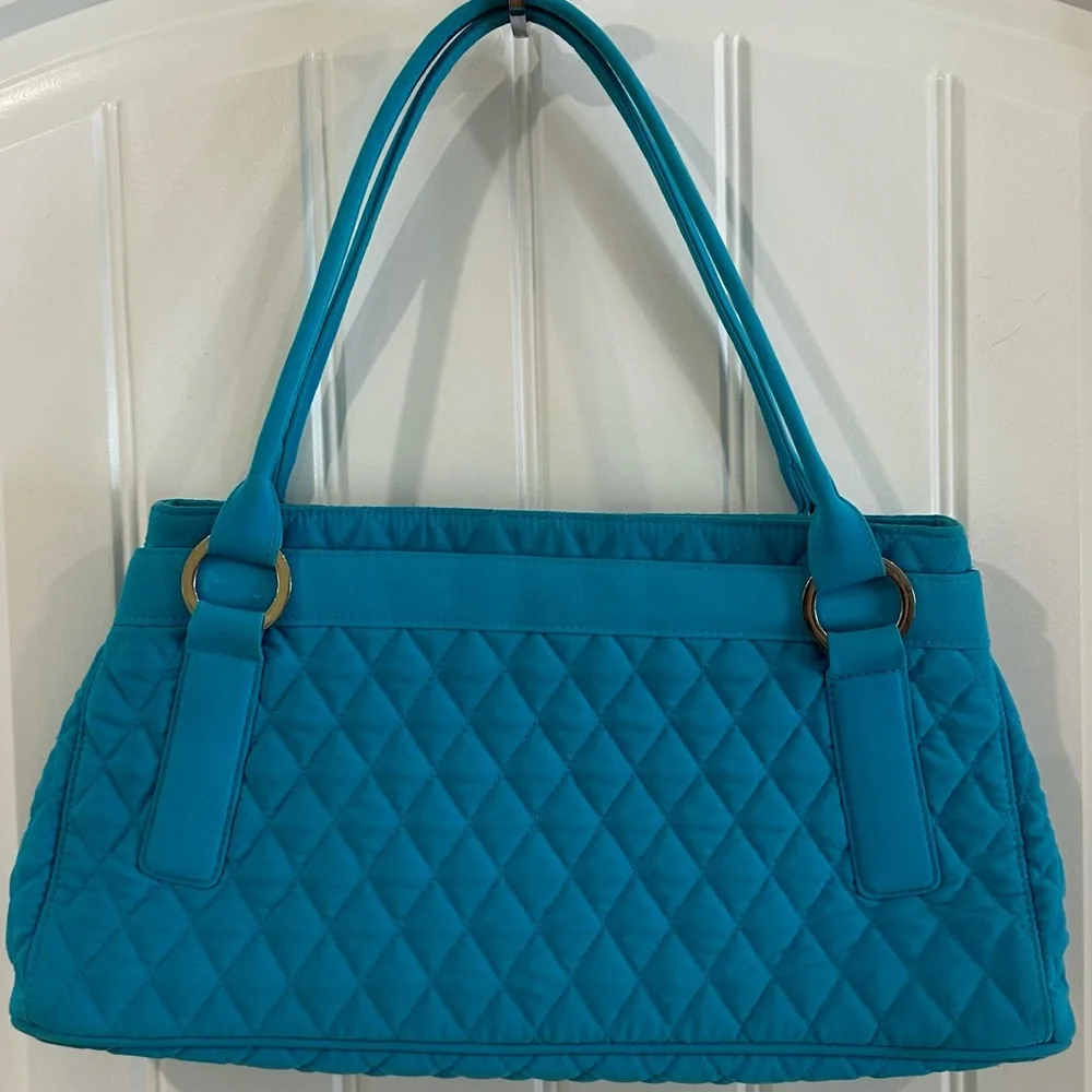 Vera Bradley Turquoise Blue Purse - Picture 3 of 10
